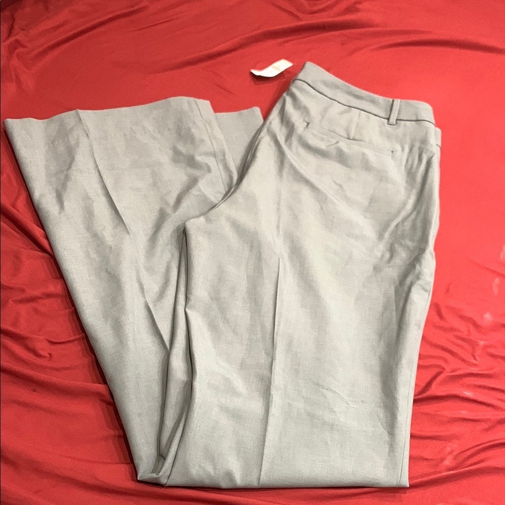 NWT Banana Republic Stylish Gray Dress Tall Bootcut Pants